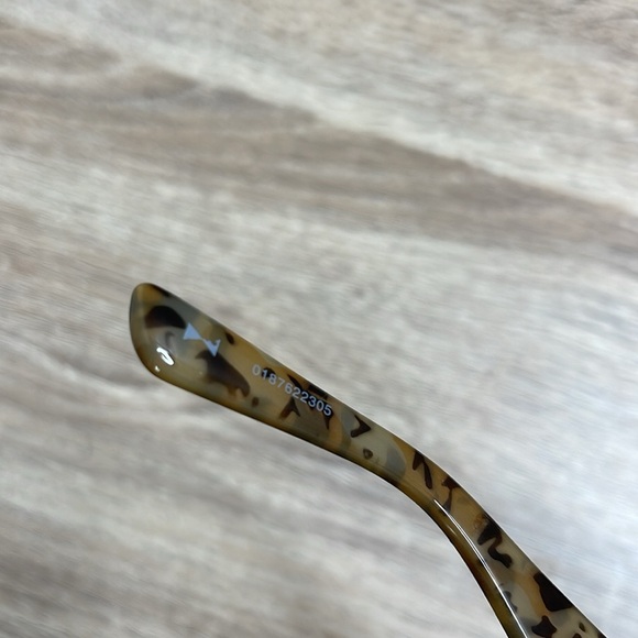 LC Lauren Conrad Bronxie Small Rectangle Sunglasses Tortoise Pattern Brown Lens - Picture 7 of 10